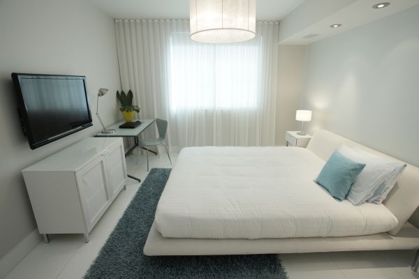 Bedroom TV Wall Mounting